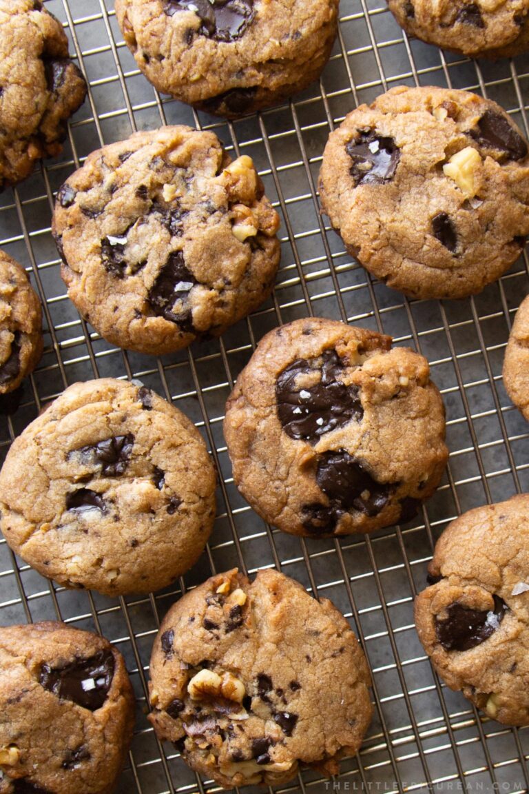 Vegan Chocolate Chip Cookies - The Little Epicurean