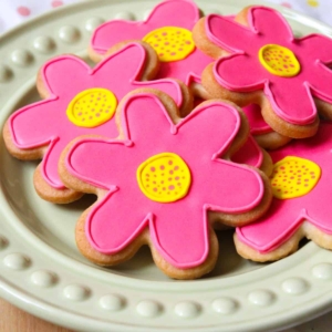 sugar cookies with royal icing