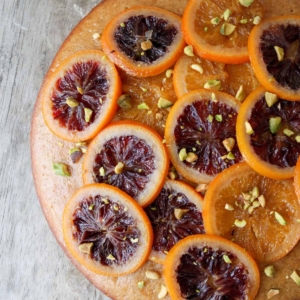 Blood Orange Olive Oil Cake