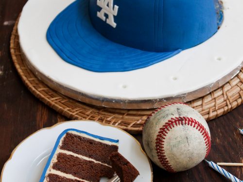 Los Angeles Dodgers Baby Shower Sports Cupcake Toppers – Sports