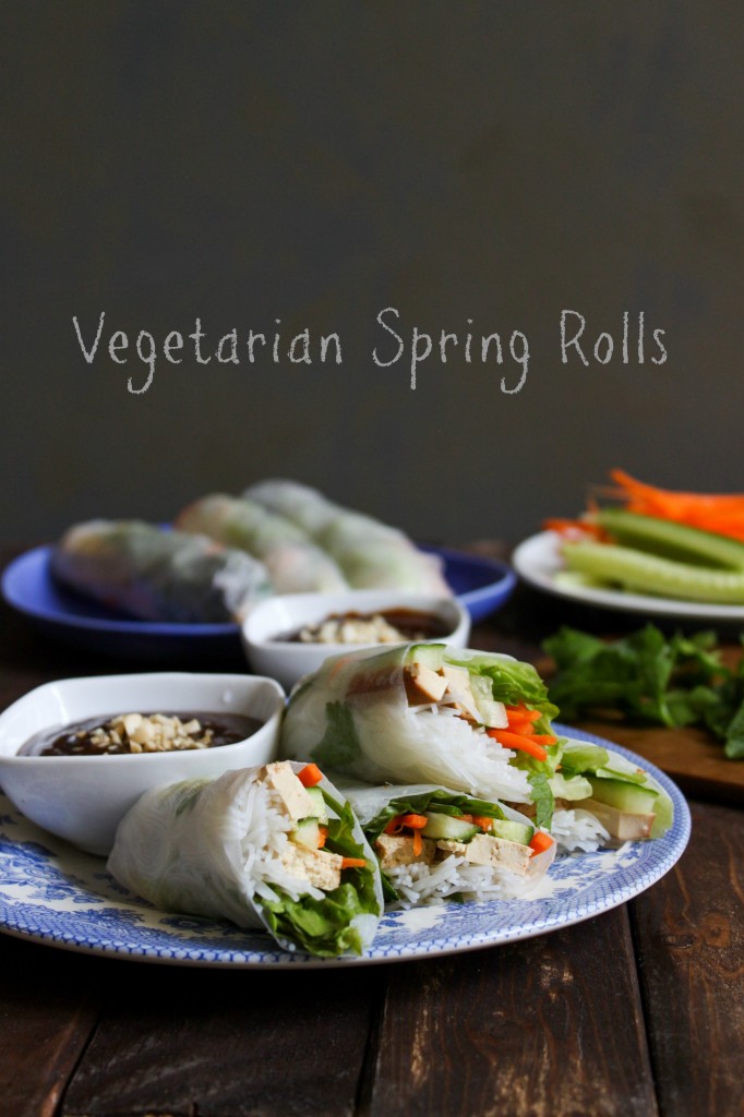 Vegetarian Spring Rolls - The Little Epicurean