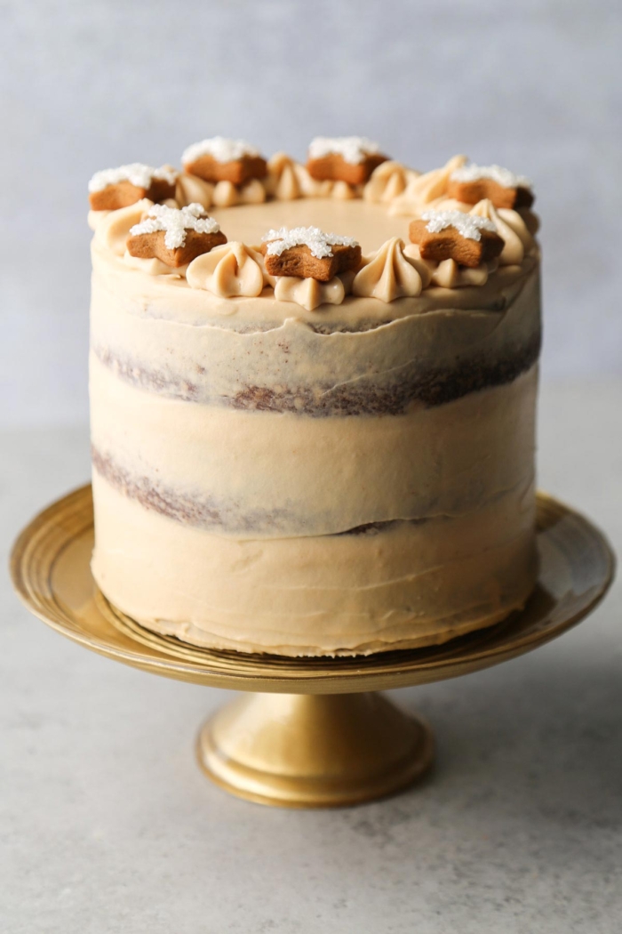 Gingerbread Layer Cake-The Little Epicurean