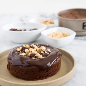 Flourless Chocolate Hazelnut Cake