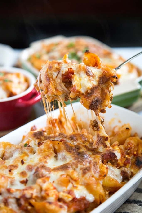 Cheesy Baked Pasta