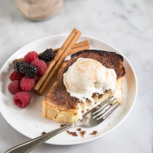 Cinnamon Sugar Milk Bread Toast | the little epicurean