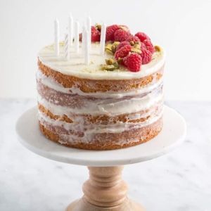 Coconut Raspberry Cake | the little epicurean