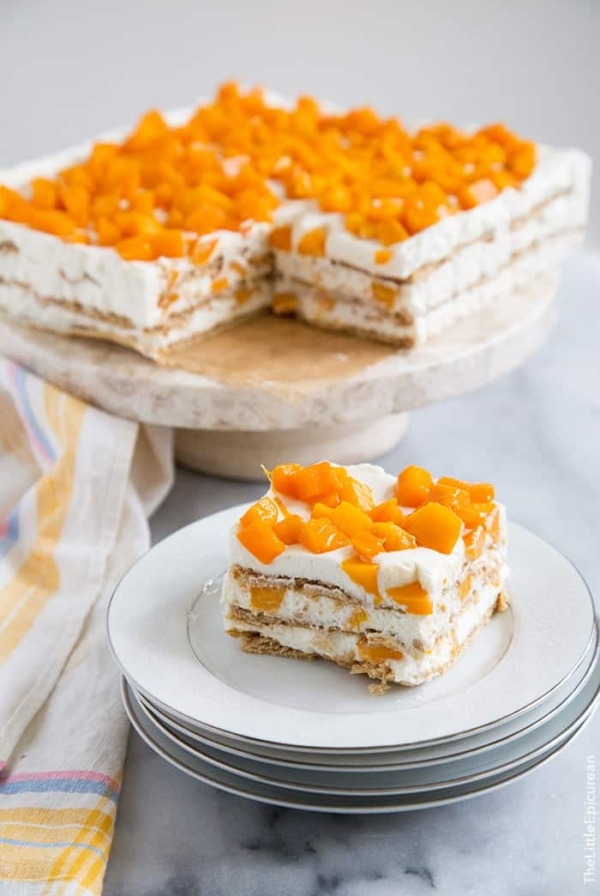 Mango Royale (Filipino Icebox Cake) | the little epicurean