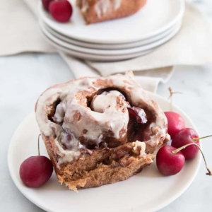 Cherry Chocolate Rolls | the little epicurean