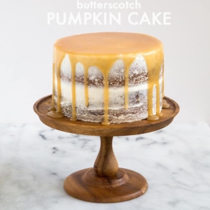 Butterscotch Pumpkin Cake | the little epicurean