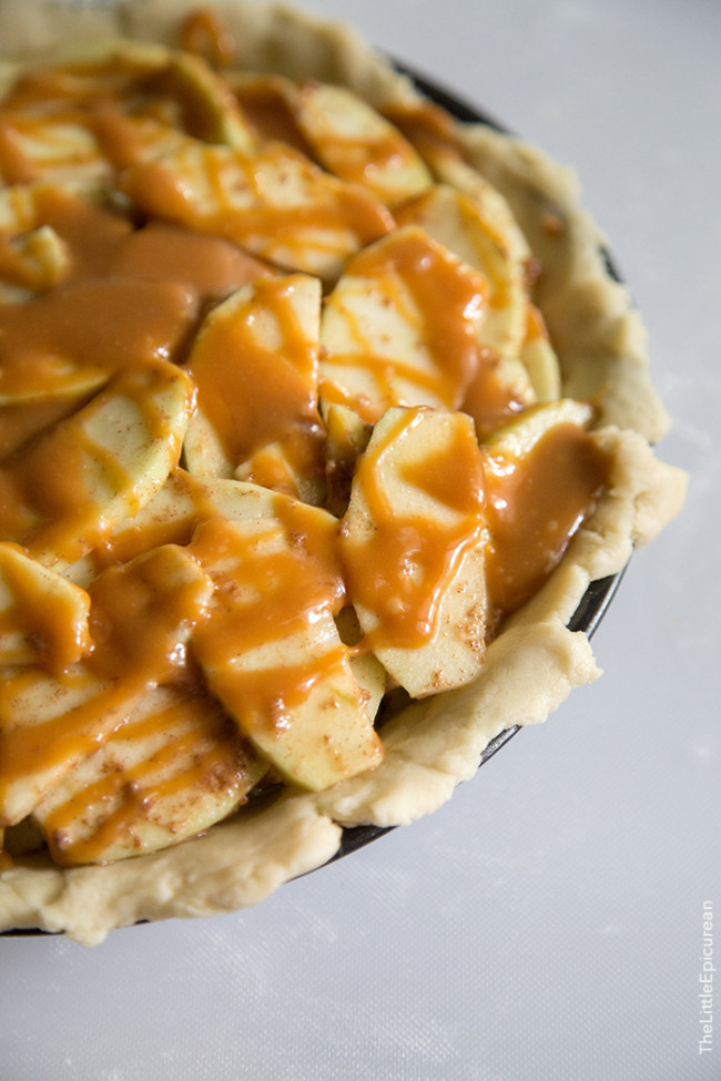 Salted Caramel Apple Pie The Little Epicurean