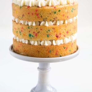 Coconut Confetti Cake