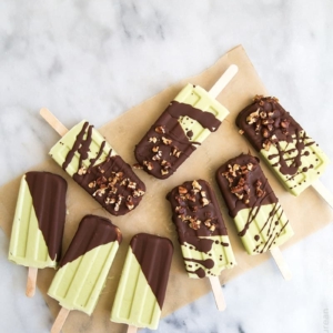 Coconut Avocado Popsicles