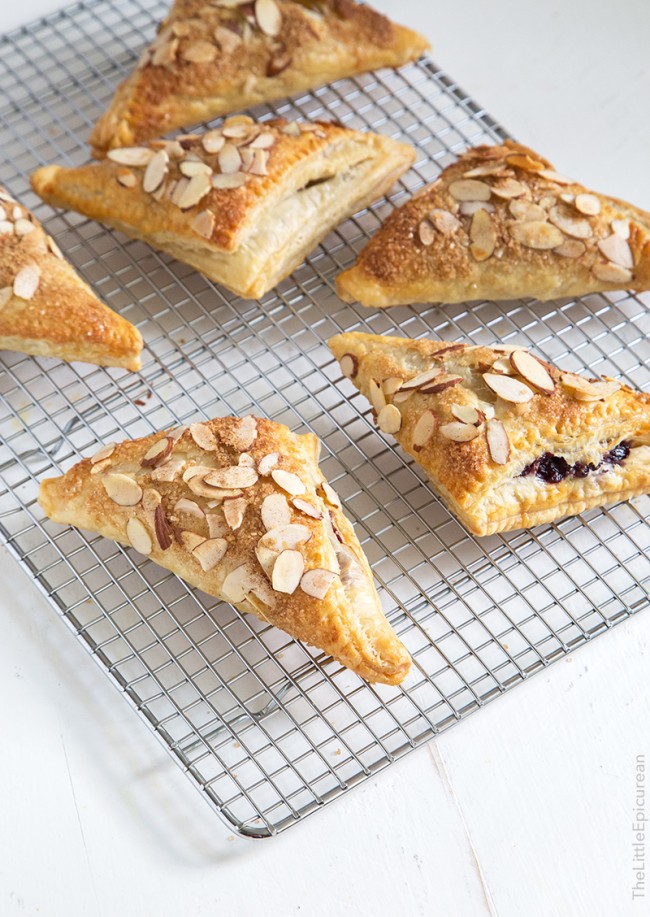 Mixed Berry Turnovers - The Little Epicurean