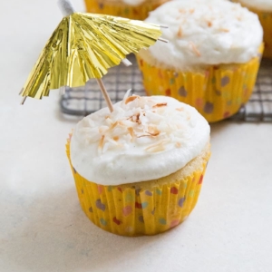 Pineapple Coconut Cupcakes