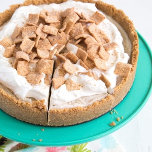 Cinnamon Toast Crunch Ice Cream Pie