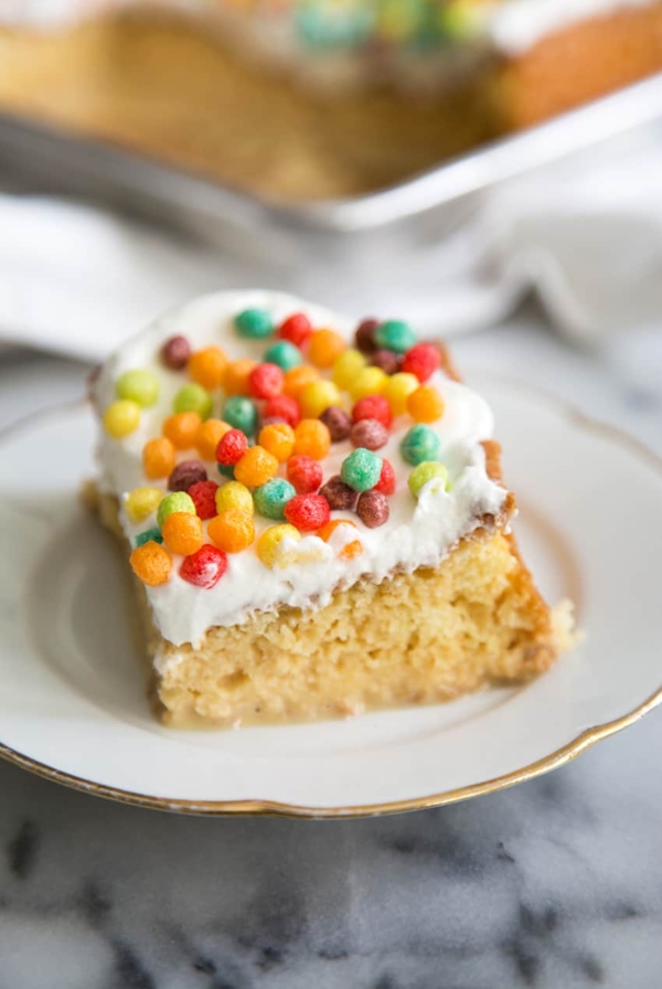 Cereal Milk Tres Leches Cake