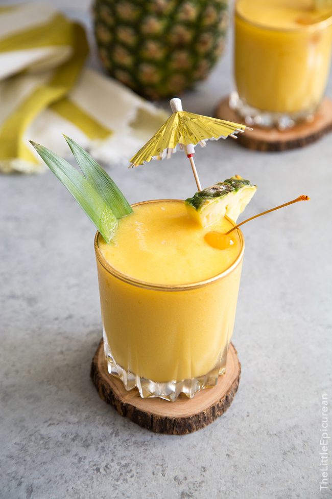 Mango Pineapple Sangria Slush - The Little Epicurean