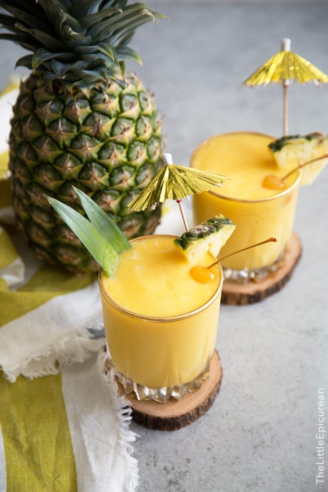 Mango Pineapple Sangria Slush - The Little Epicurean