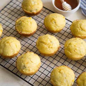 Blue Cheese Cornbread Muffins