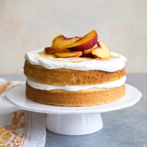 Peach Bellini Cake