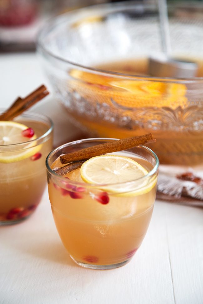 Apple Ginger Punch (with Bourbon) The Little Epicurean