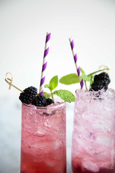 Blackberry Shrub- The Little Epicurean