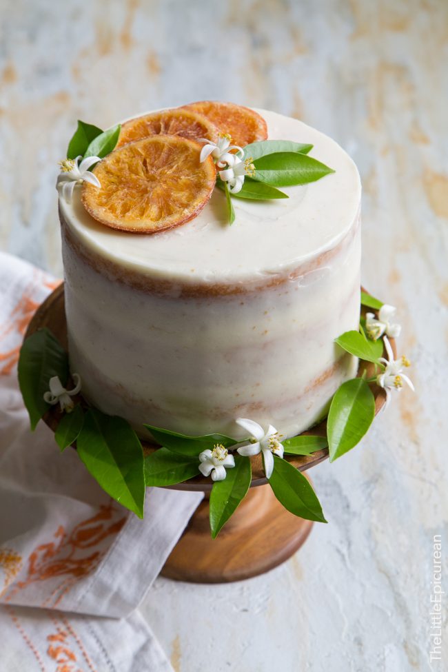 Orange Marmalade Cake- The Little Epicurean