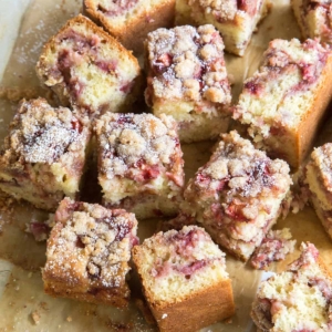 Strawberry Crumb Cake