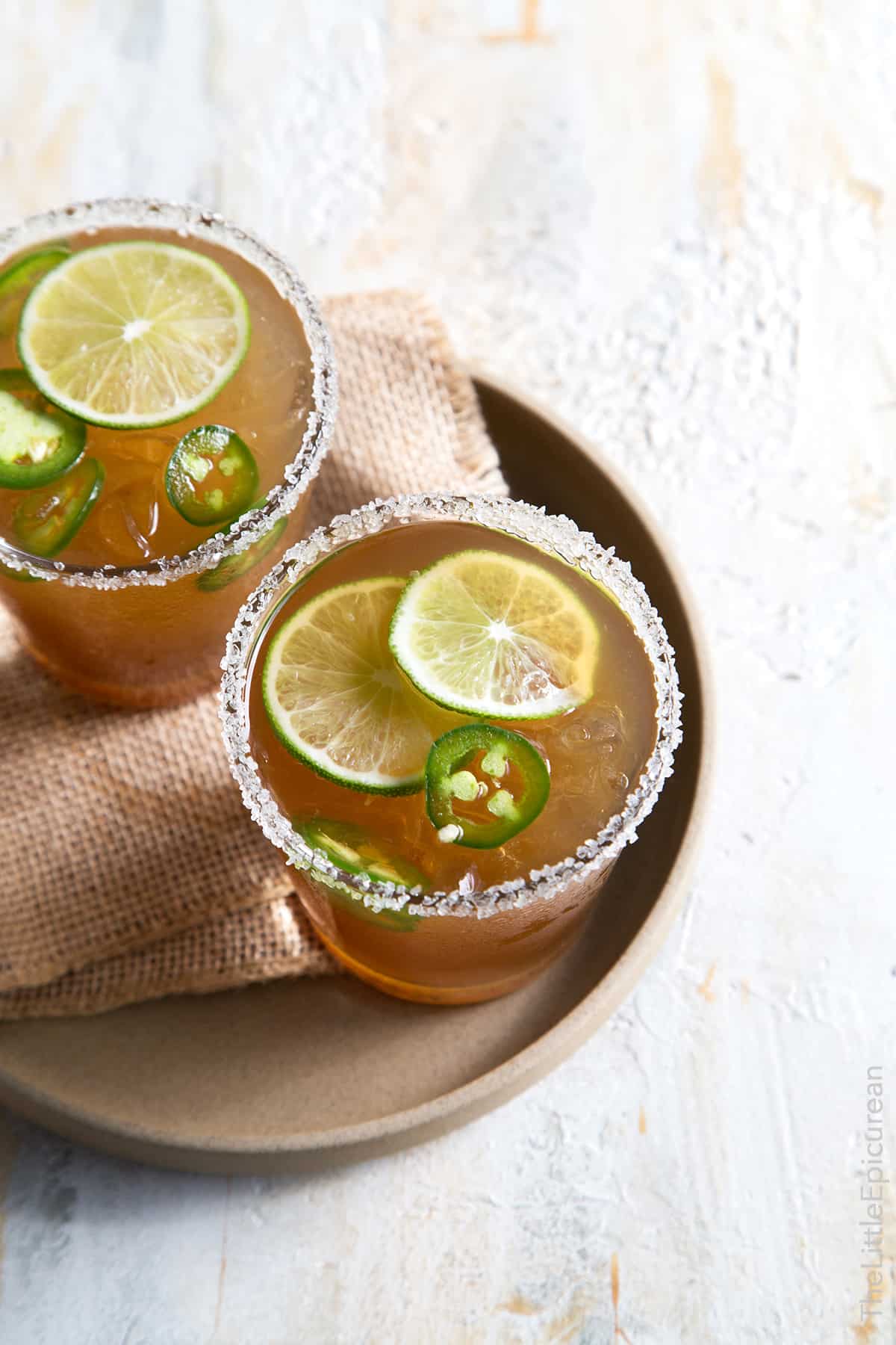 Spicy Jalapeno Margarita - The Little Epicurean