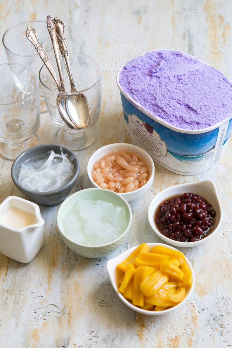 Halo-Halo (Filipino Shaved Ice Sundae)- The Little Epicurean