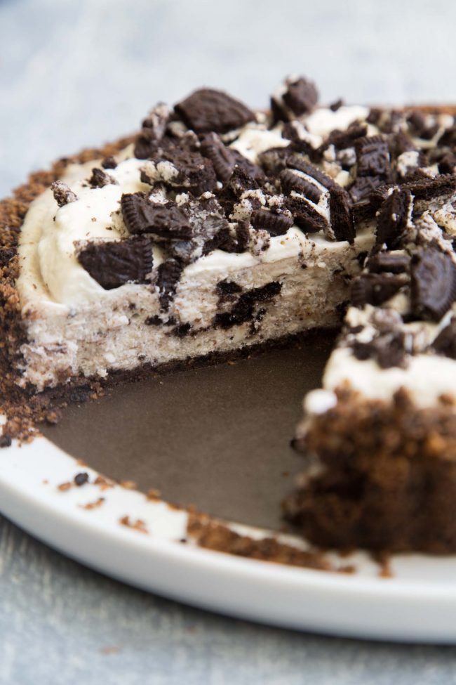 Oreo Cheesecake Tart- The Little Epicurean