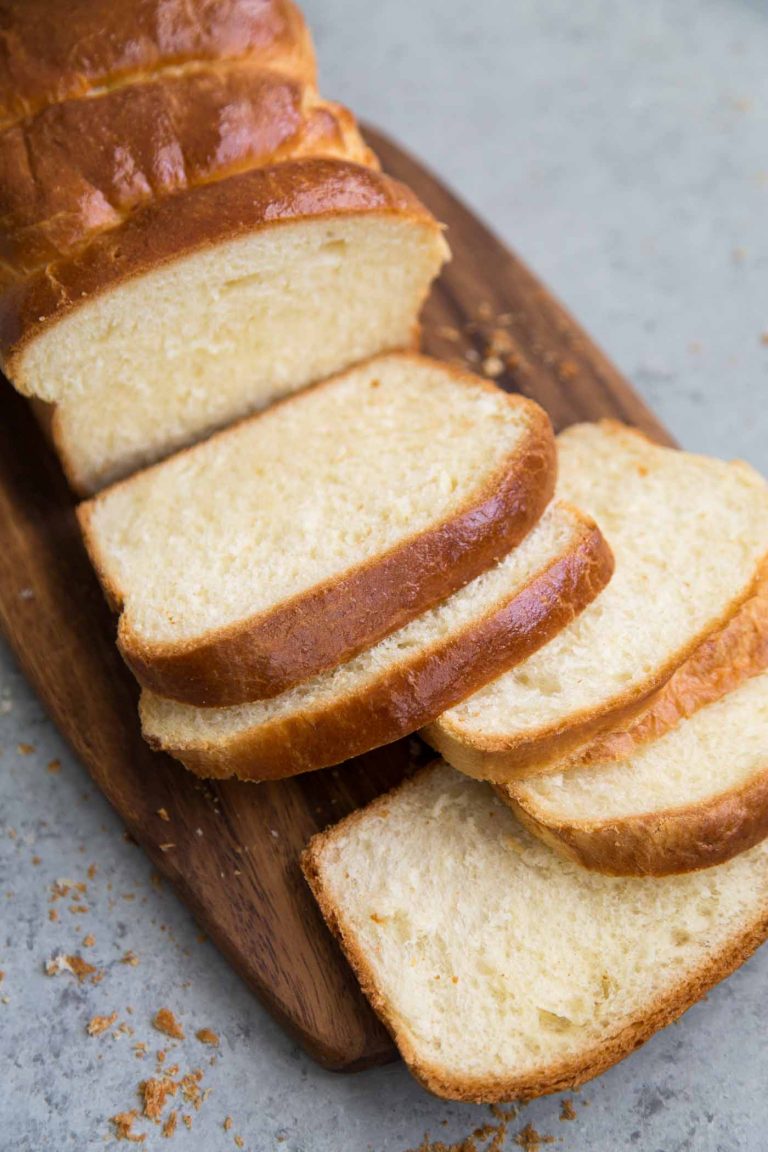 Brioche Loaf Bread- The Little Epicurean