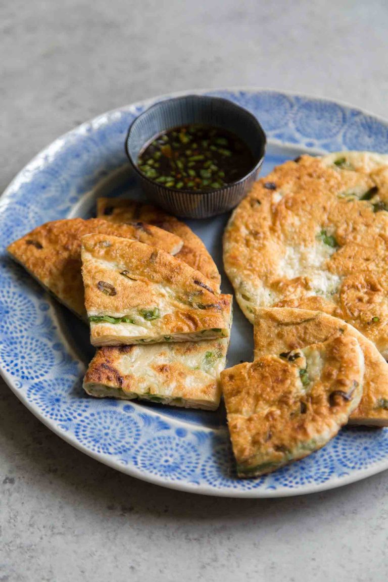 Chinese Green Onion Pancakes- The Little Epicurean