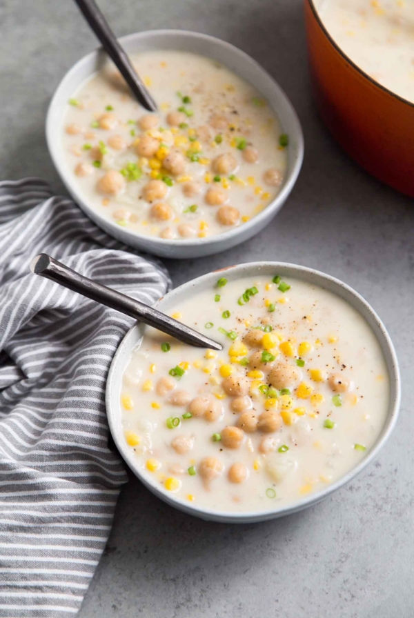 Chickpea Corn Chowder