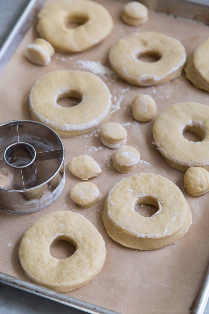 Coconut Cake Doughnuts (with coconut milk glaze)- The Little Epicurean