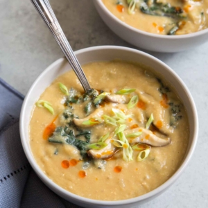 Pressure Cooker Miso Red Lentil Soup