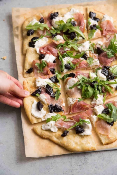 Cast Iron Skillet Pizza - The Little Epicurean