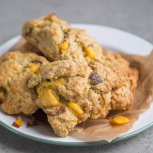 Nectarine Scones