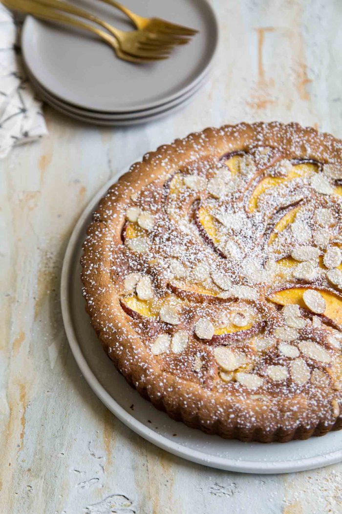 Nectarine Frangipane Tart - The Little Epicurean