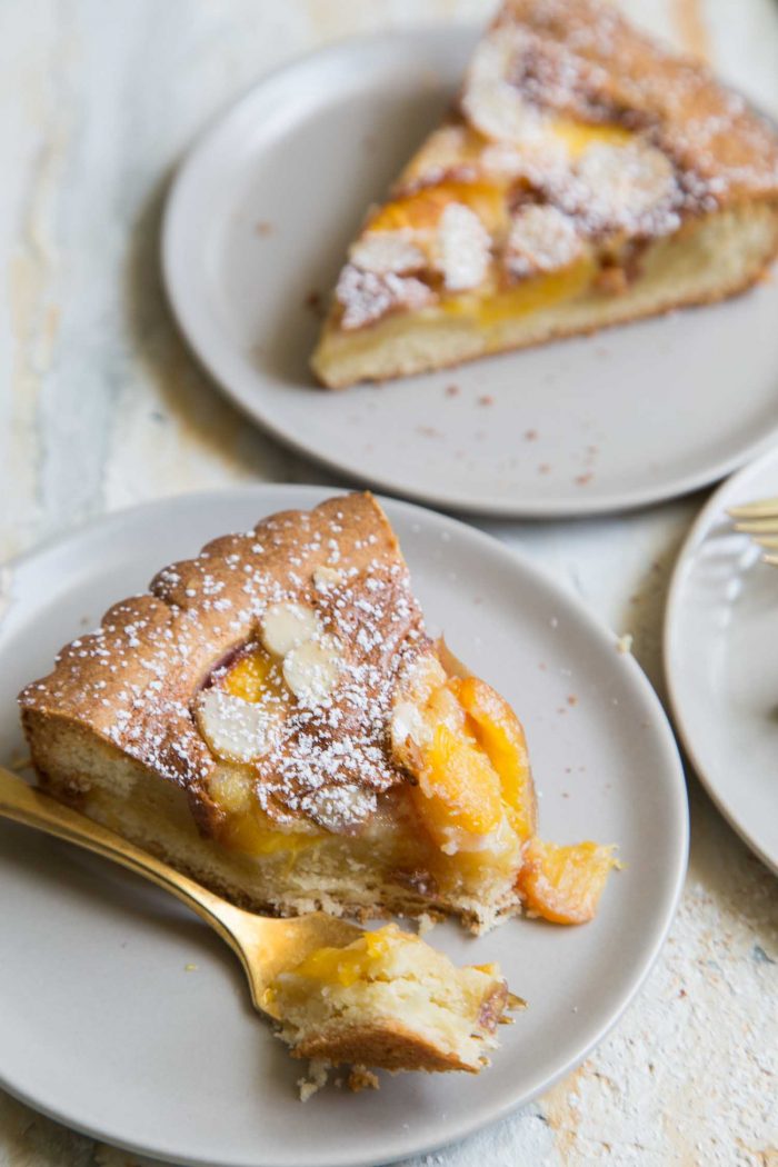 Nectarine Frangipane Tart - The Little Epicurean