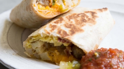 Frozen Breakfast Burritos - The Little Epicurean