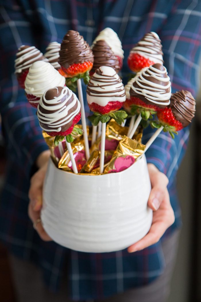 Chocolate Strawberry Bouquet The Little Epicurean