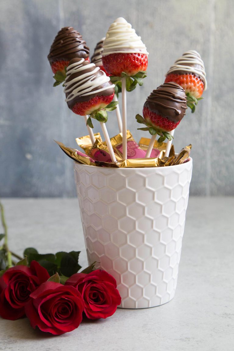 Chocolate Strawberry Bouquet The Little Epicurean