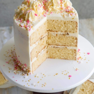 Ginger Grapefruit Layer Cake