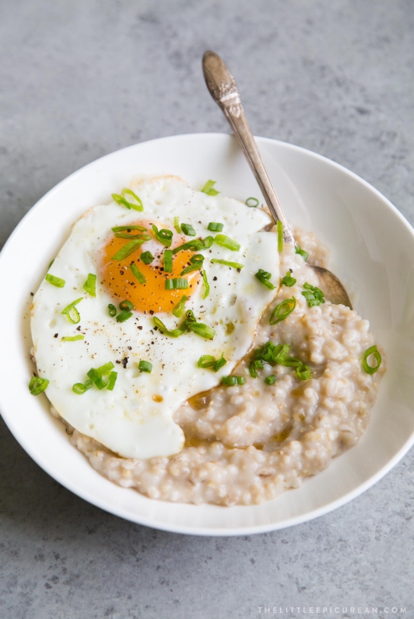 Overnight Miso Barley Oatmeal