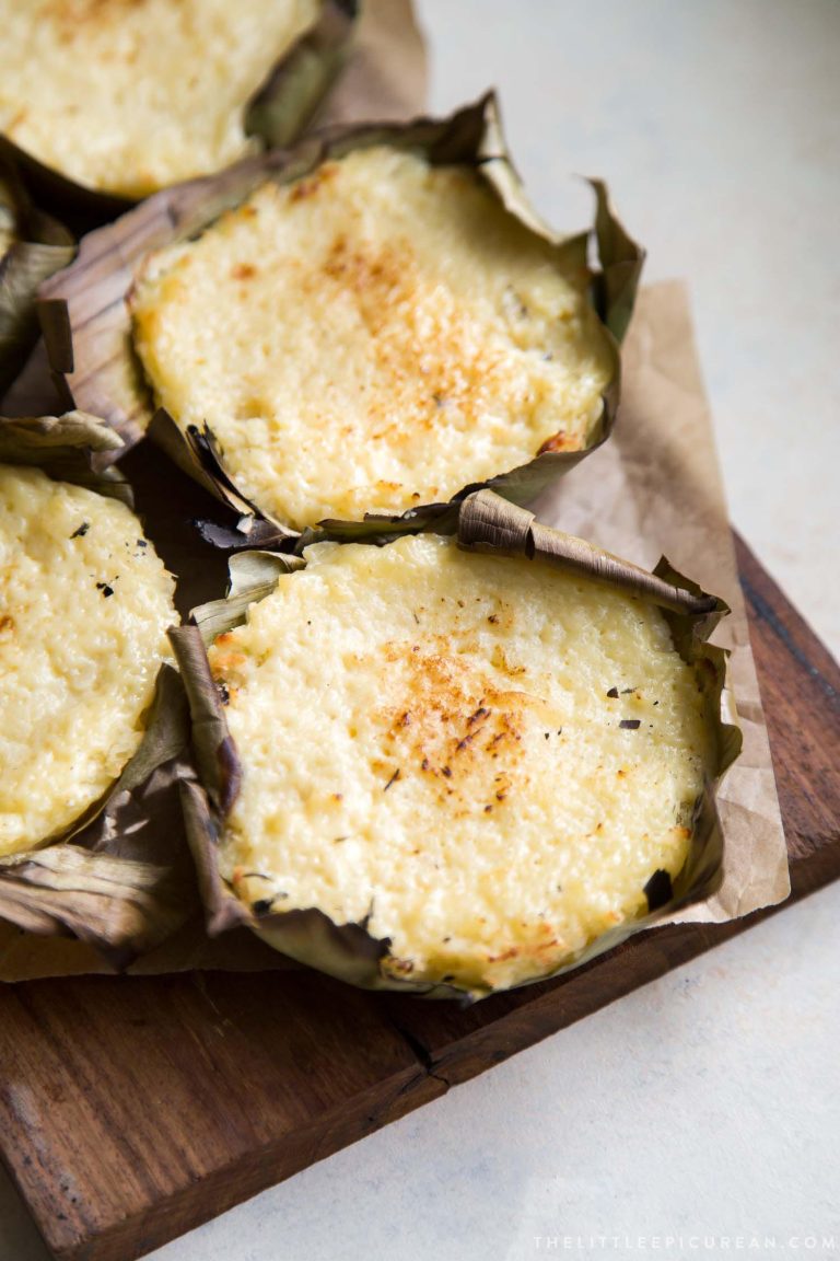 Cassava Bibingka - The Little Epicurean