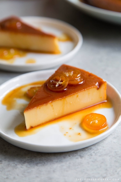 Leche Flan (Filipino Creme Caramel) - The Little Epicurean