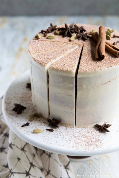 Chai Layer Cake - The Little Epicurean