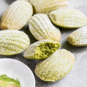 Matcha Madeleines