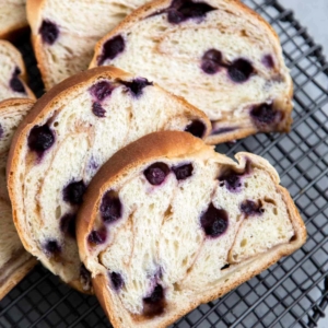 Blueberry Banana Yeast Bread